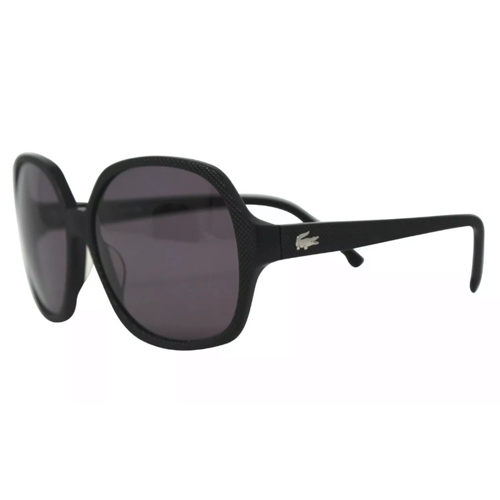 LACOSTE L613S Black Textured Shades w Orig. Case